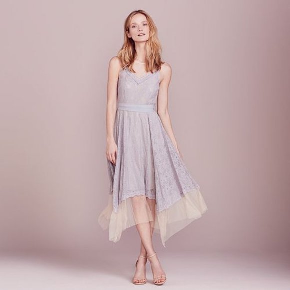 LC Lauren Conrad Dresses & Skirts - LC Lauren Conrad Fit & Flare Lace & Tulle Dress NW